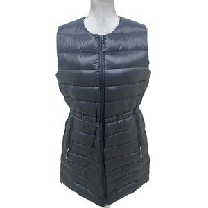 Stio Women's Black Quilted Packable Down Vest